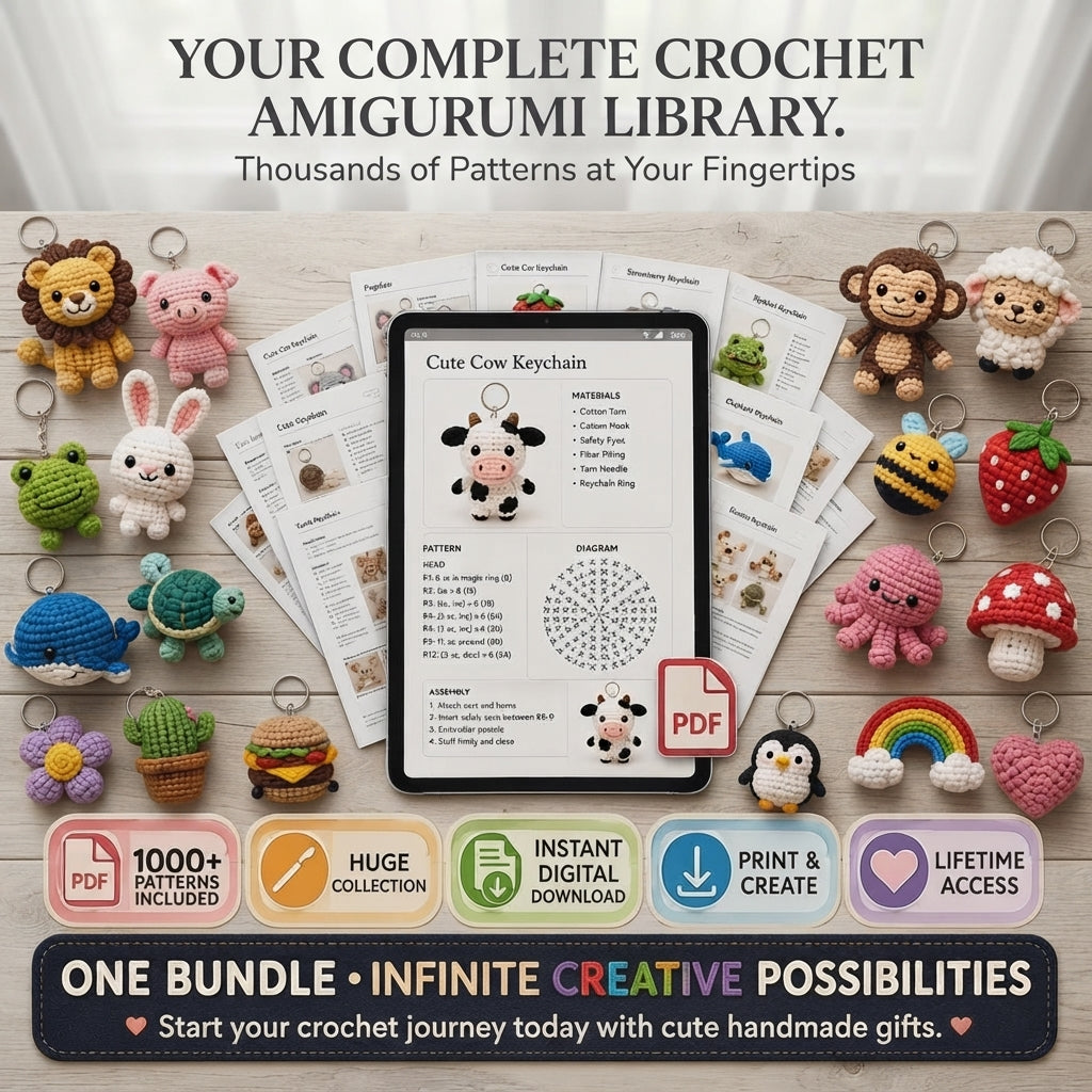 Giant Amigurumi Library | 1000+ Pattern Collection