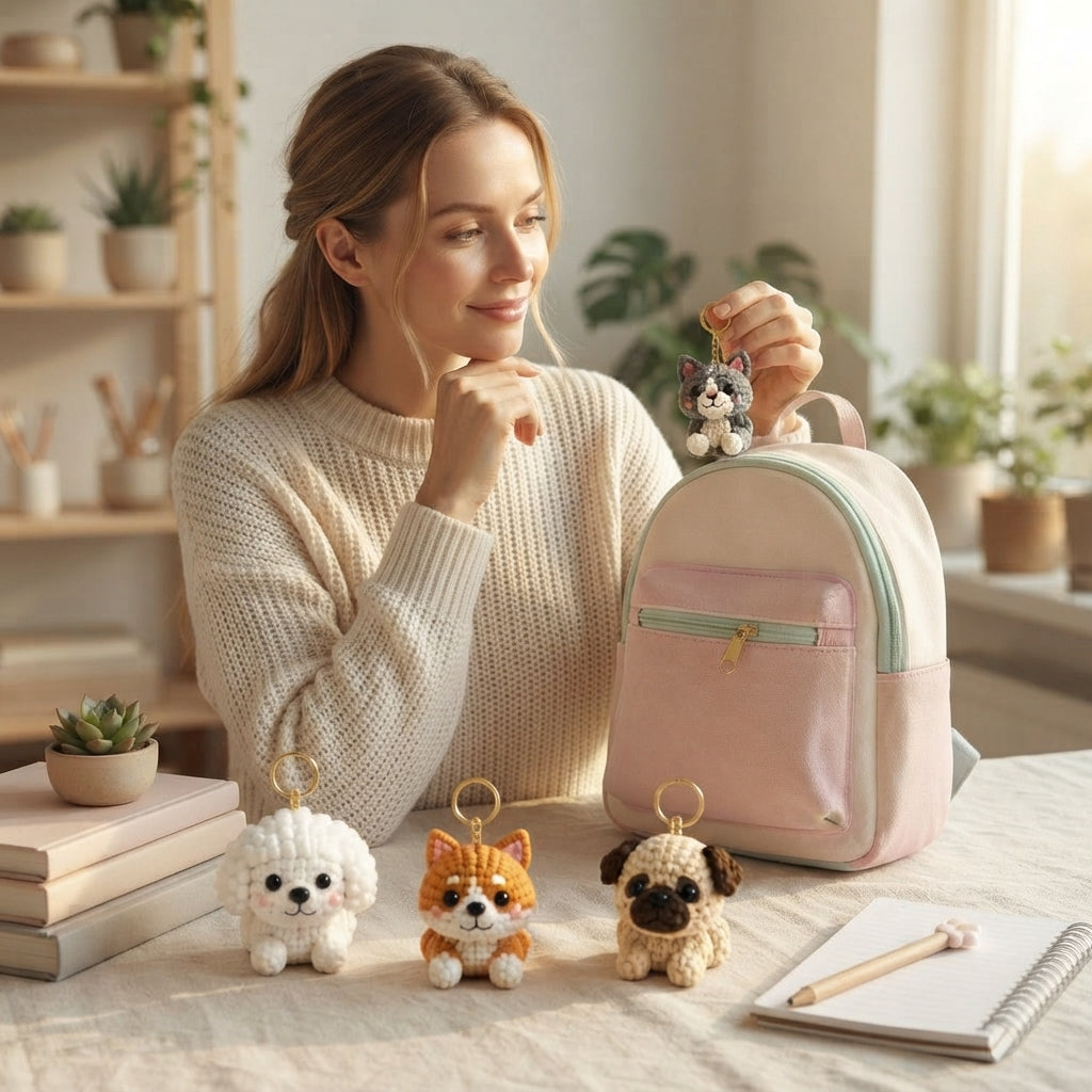 Giant Amigurumi Bundle | 24+ Keychain PDFs
