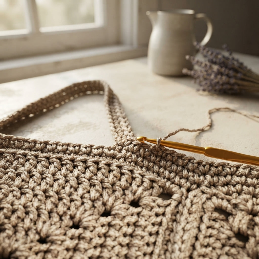Granny Square Granny Square Tote V5 | Crochet Pattern PDF