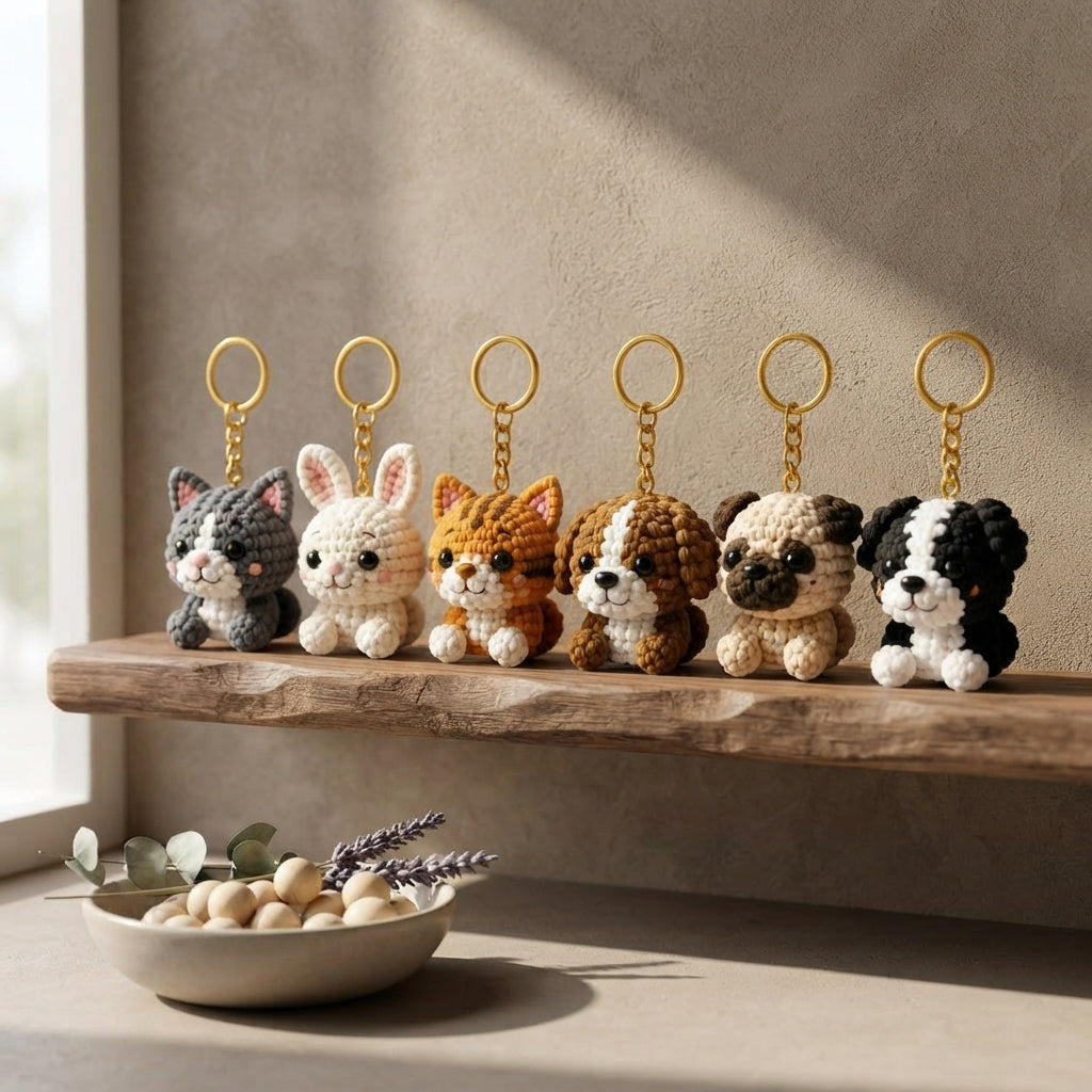 Giant Amigurumi Bundle | 24+ Keychain PDFs
