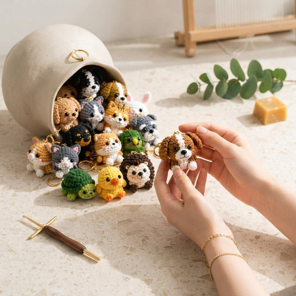 Giant Amigurumi Bundle | 24+ Keychain PDFs