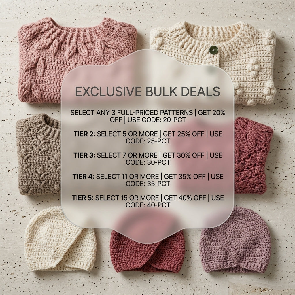 Rainbow Sweater Baby Sweater | Crochet Pattern PDF