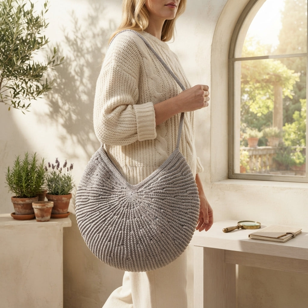 Shopper Tote Textured Tote | Crochet Pattern PDF
