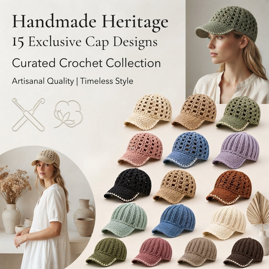 Complete Visor Library | 15+ Crochet Patterns