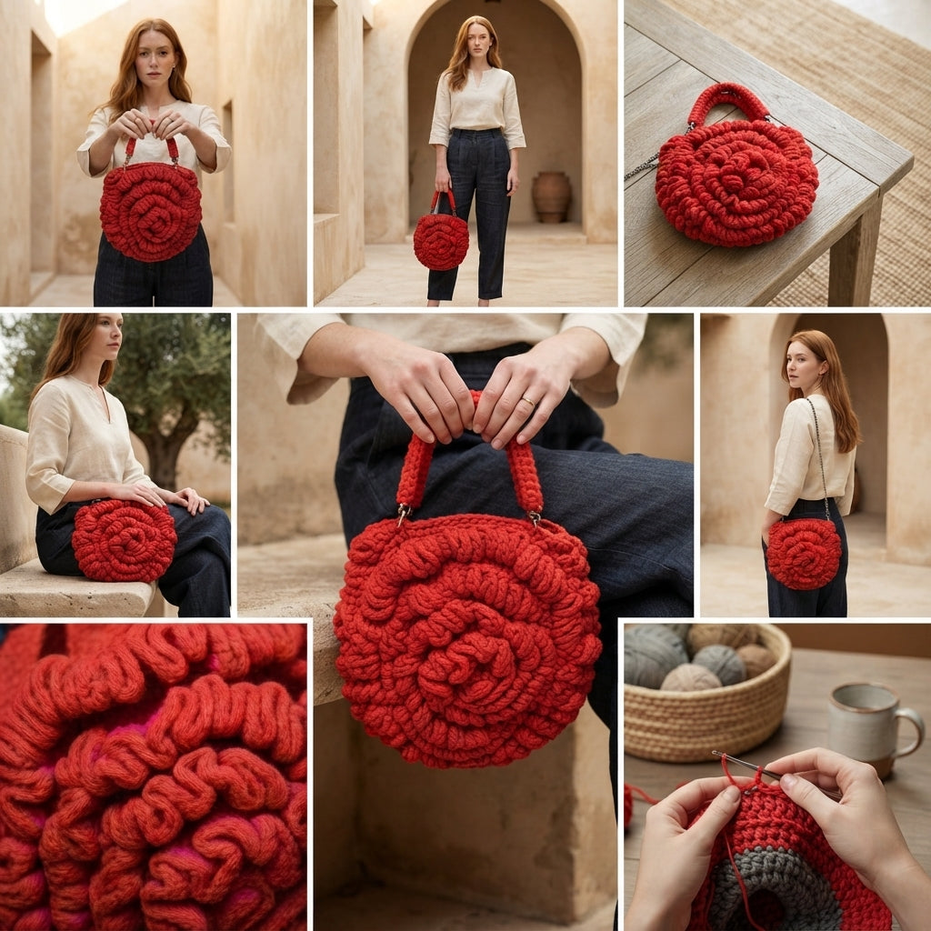 Boho Vintage Pouch | Crochet Pattern PDF