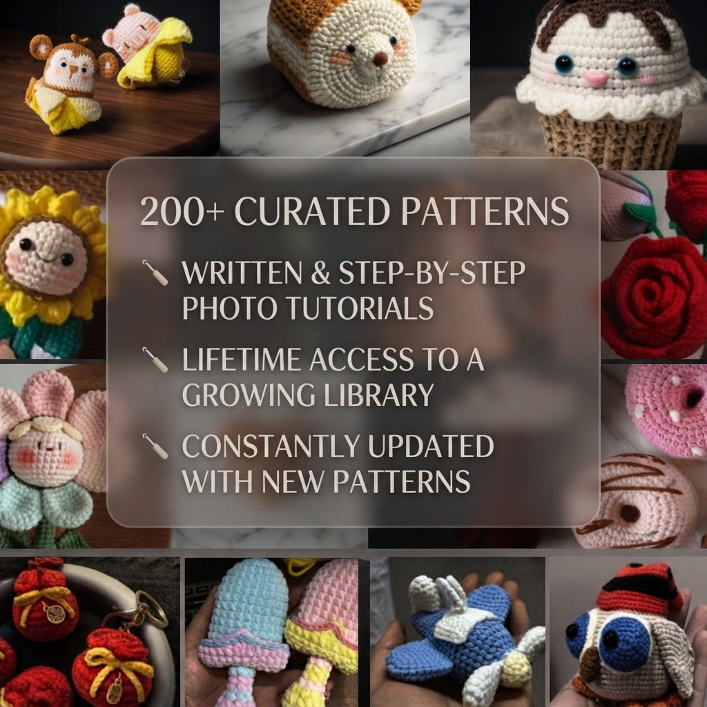Epic Crochet Collection | 100+ Keychain Patterns — Design 2