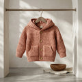 Waffle Stitch Baby Hoodie Waffle Stitch v2 | Crochet Pattern PDF
