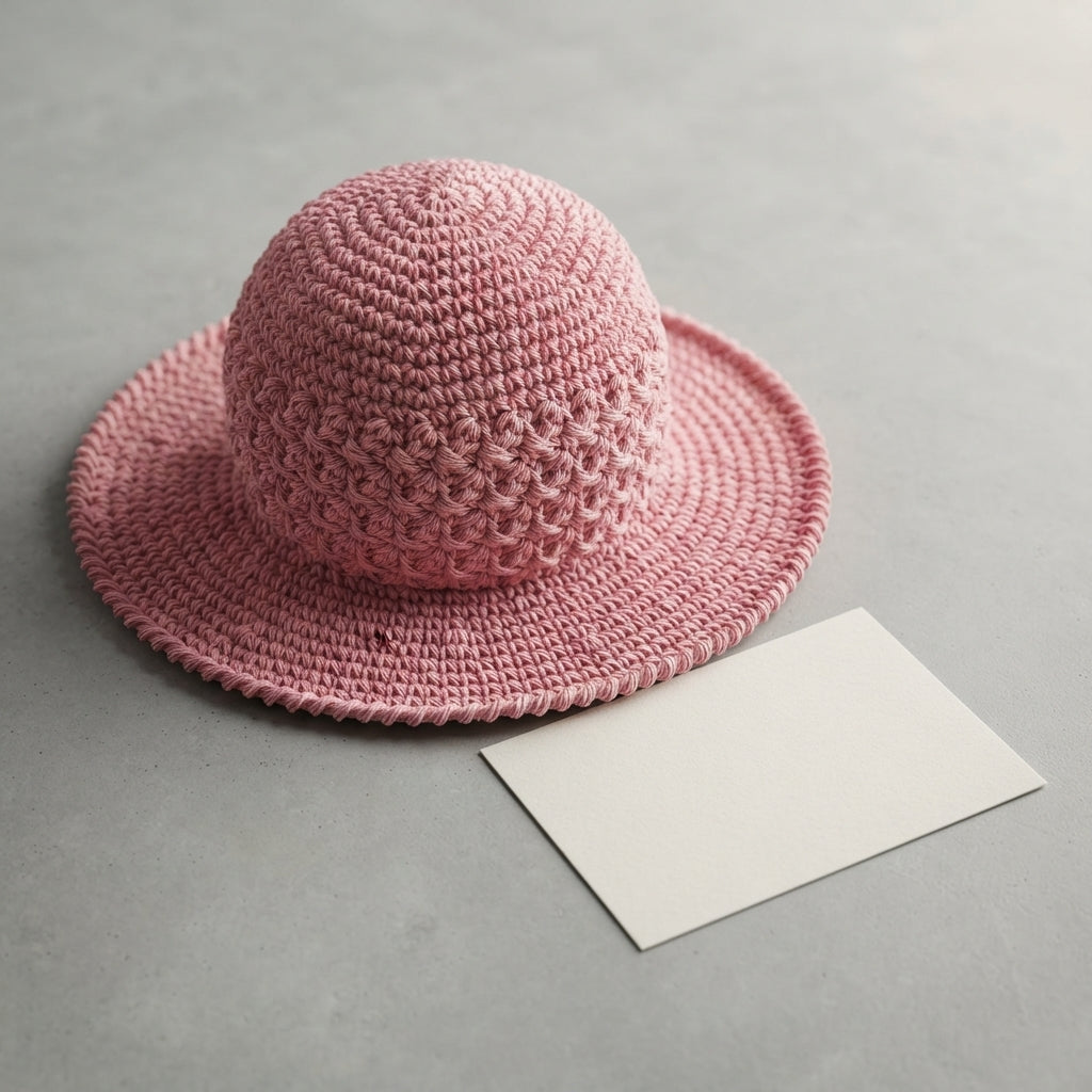 Stylish Summer Hat | Handmade Crochet PDF — Design 4