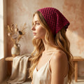 Cotton Triangle Hair Bandana | Crochet Pattern PDF
