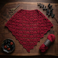 Gothic Skull Shawl Bandana | Crochet Pattern PDF