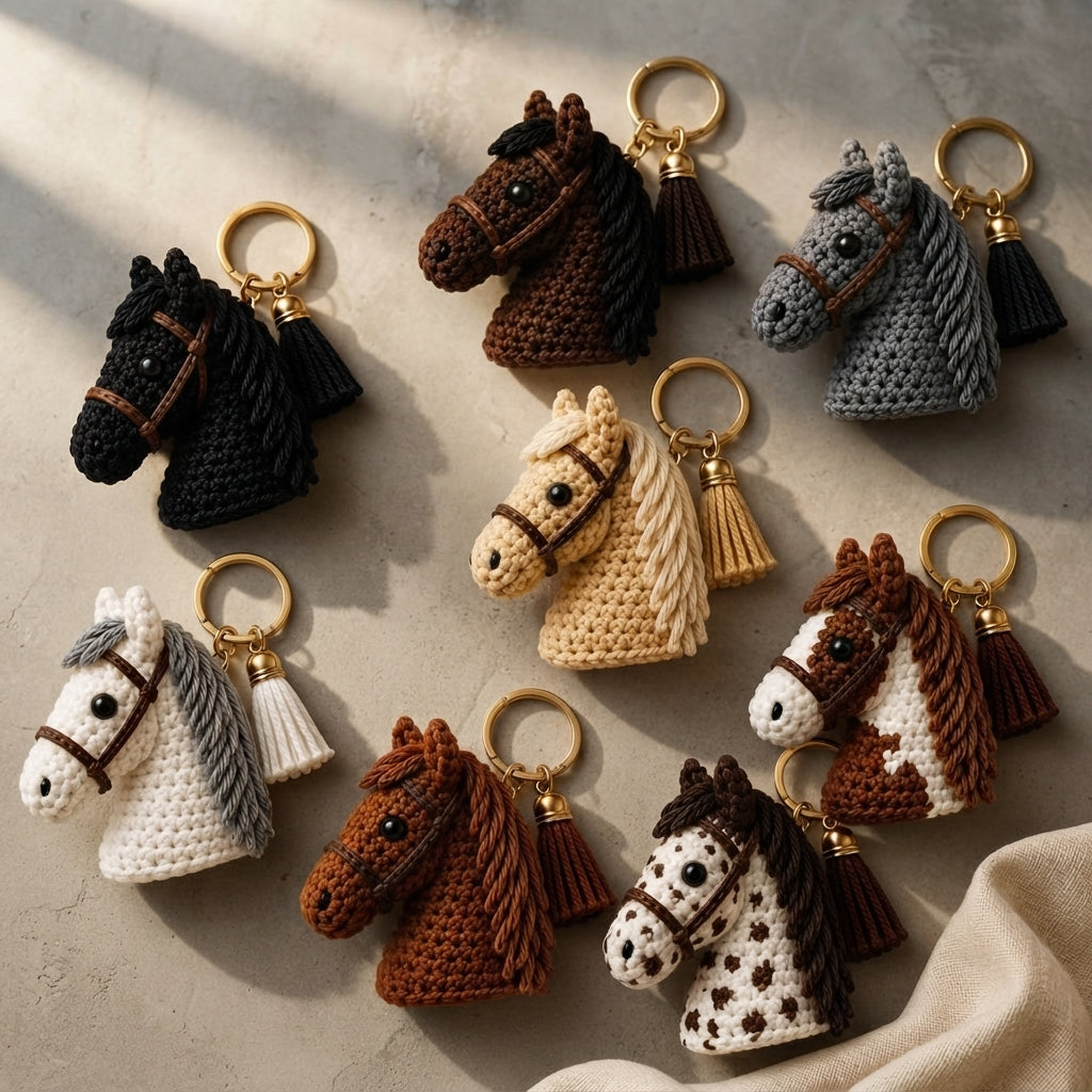 Mega 10 Crochet Keychain Patterns | PDF Bundle — Design 2