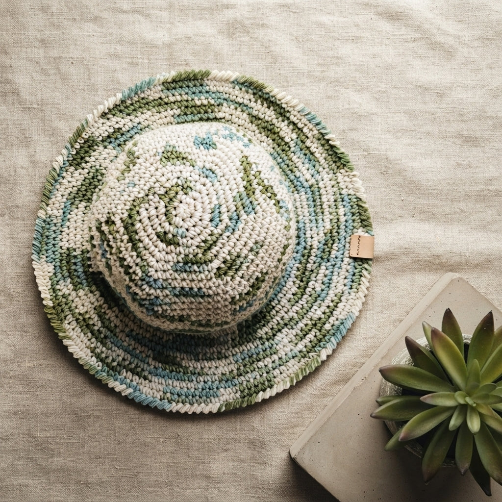 Chic Beach Hat | PDF Crochet Guide