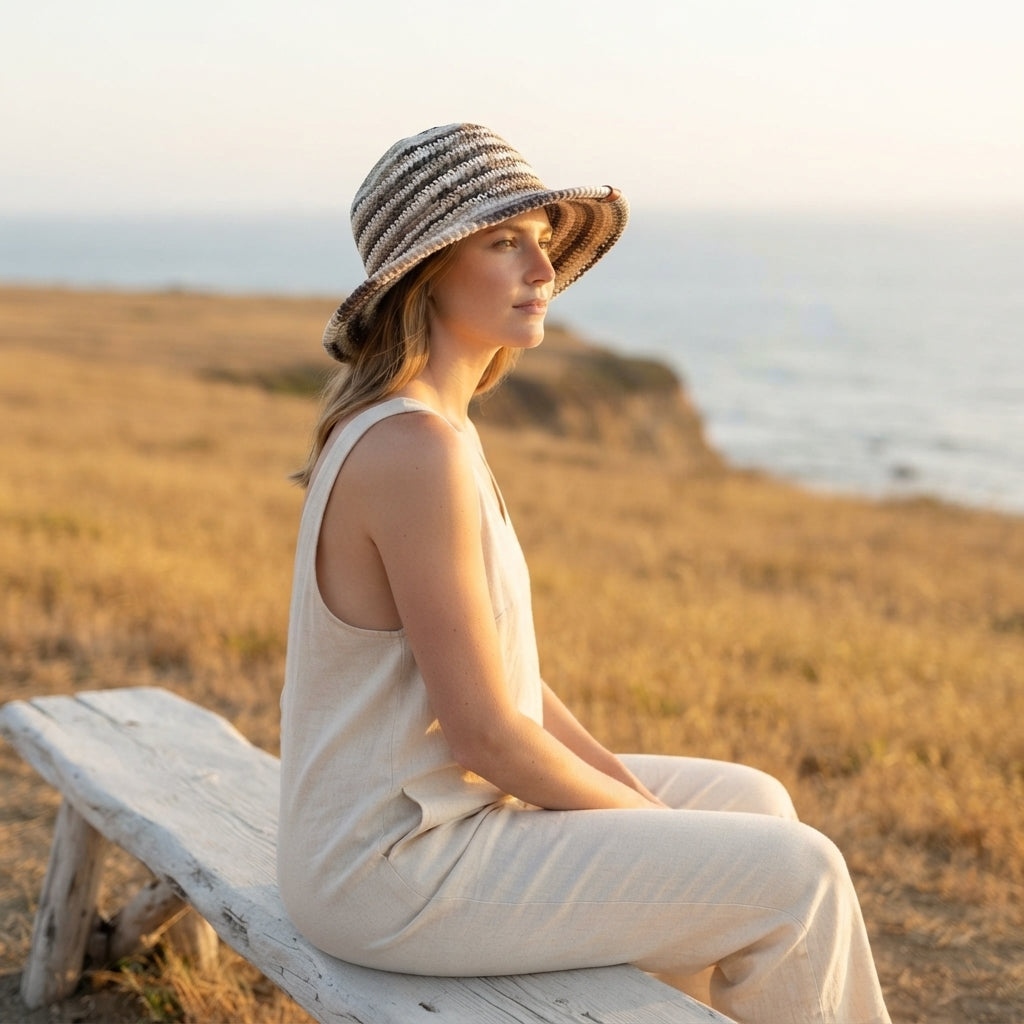 Chic Beach Hat | PDF Crochet Guide
