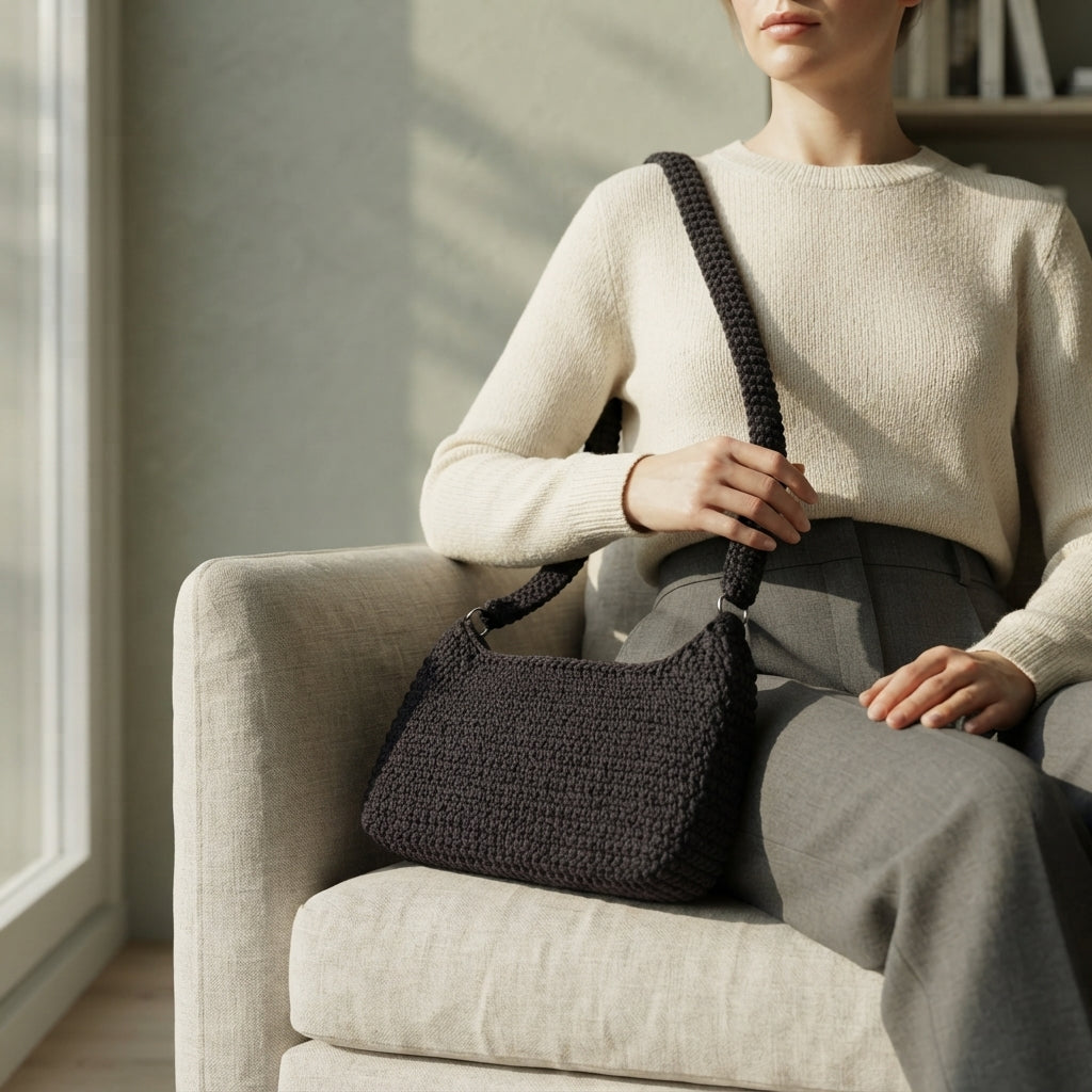 Purse Shoulder Bag V4 | Crochet Pattern PDF