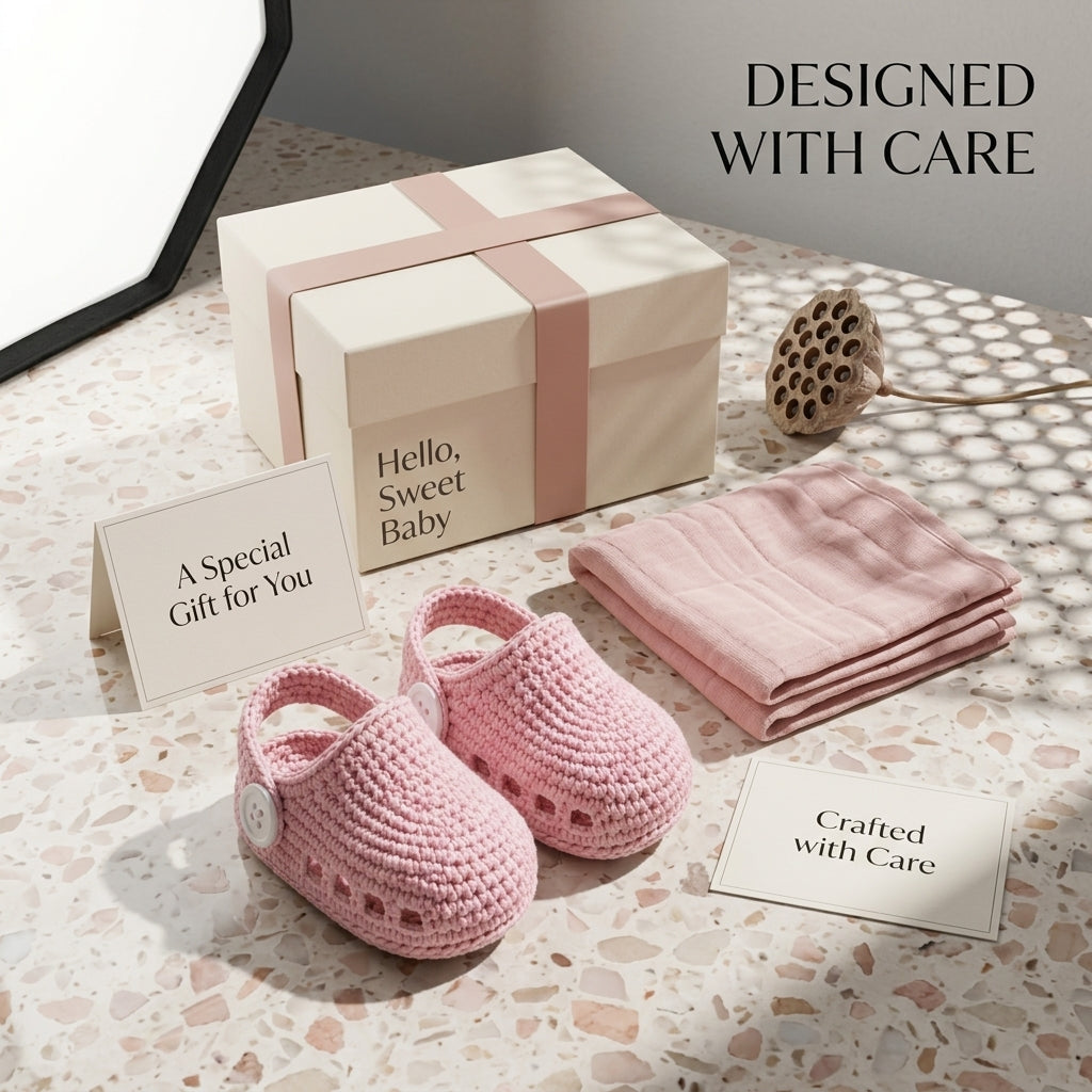 Clogs Sandals Infant Baby Booties | Crochet Pattern PDF