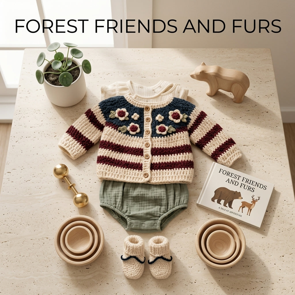 Patriotic Cardigan American Baby Cardigan | Crochet Pattern PDF