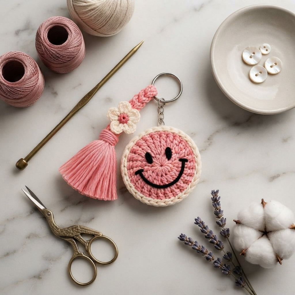 Handcrafted Keychain Keychain | Amigurumi PDF — Design 4