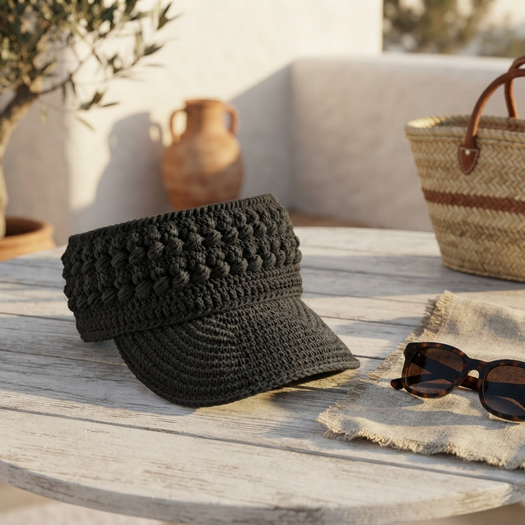 Classic Sun Visor | Crochet Pattern Download — Design 3