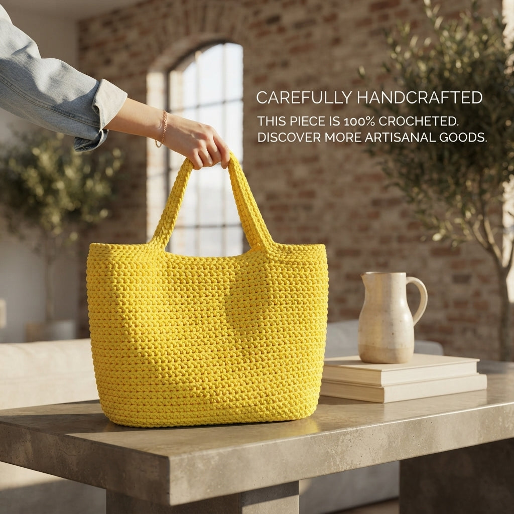 Granny Square Granny Square Tote V6 | Crochet Pattern PDF