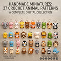 Giant Amigurumi Bundle | 37+ Keychain PDFs