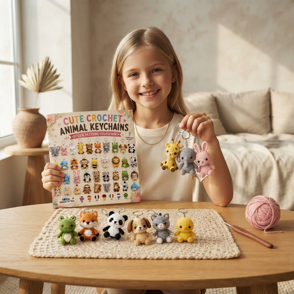 Giant Amigurumi Bundle | 37+ Keychain PDFs