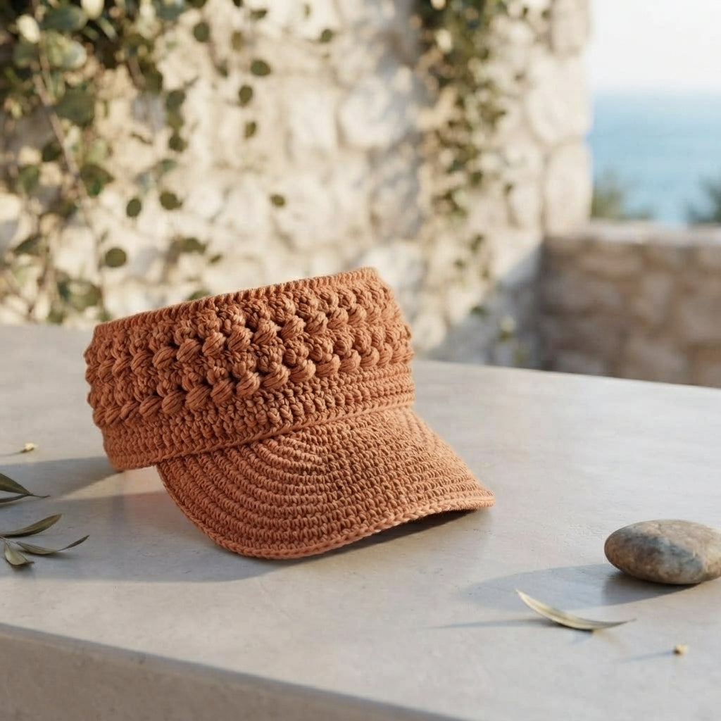 Classic Sun Visor | Crochet Pattern Download — Design 3