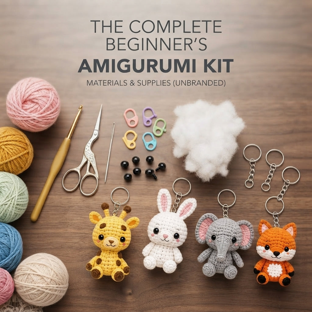 Giant Amigurumi Bundle | 37+ Keychain PDFs