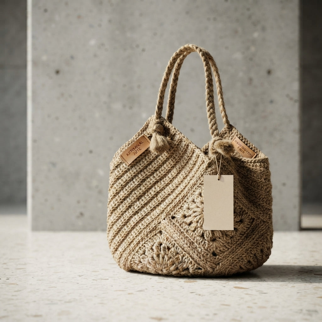 Granny Square Granny Square Tote V6 | Crochet Pattern PDF