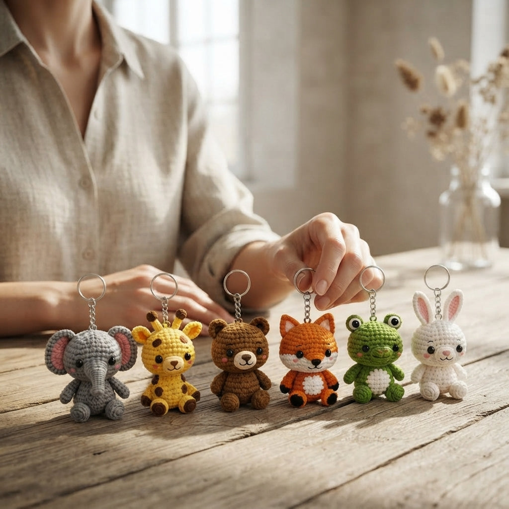 Giant Amigurumi Bundle | 37+ Keychain PDFs