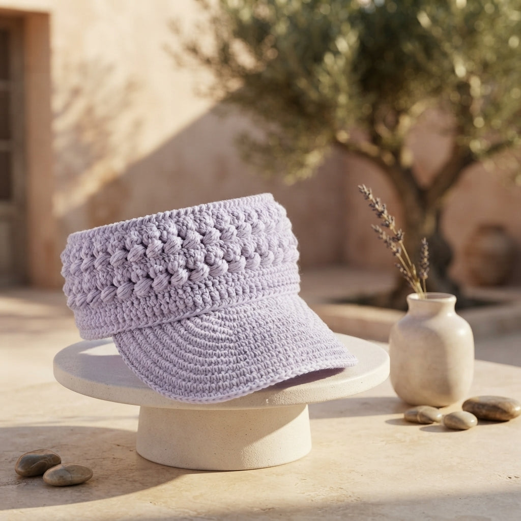 Classic Sun Visor | Crochet Pattern Download — Design 3