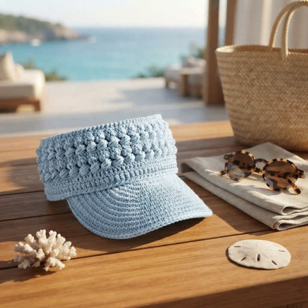 Classic Sun Visor | Crochet Pattern Download — Design 3