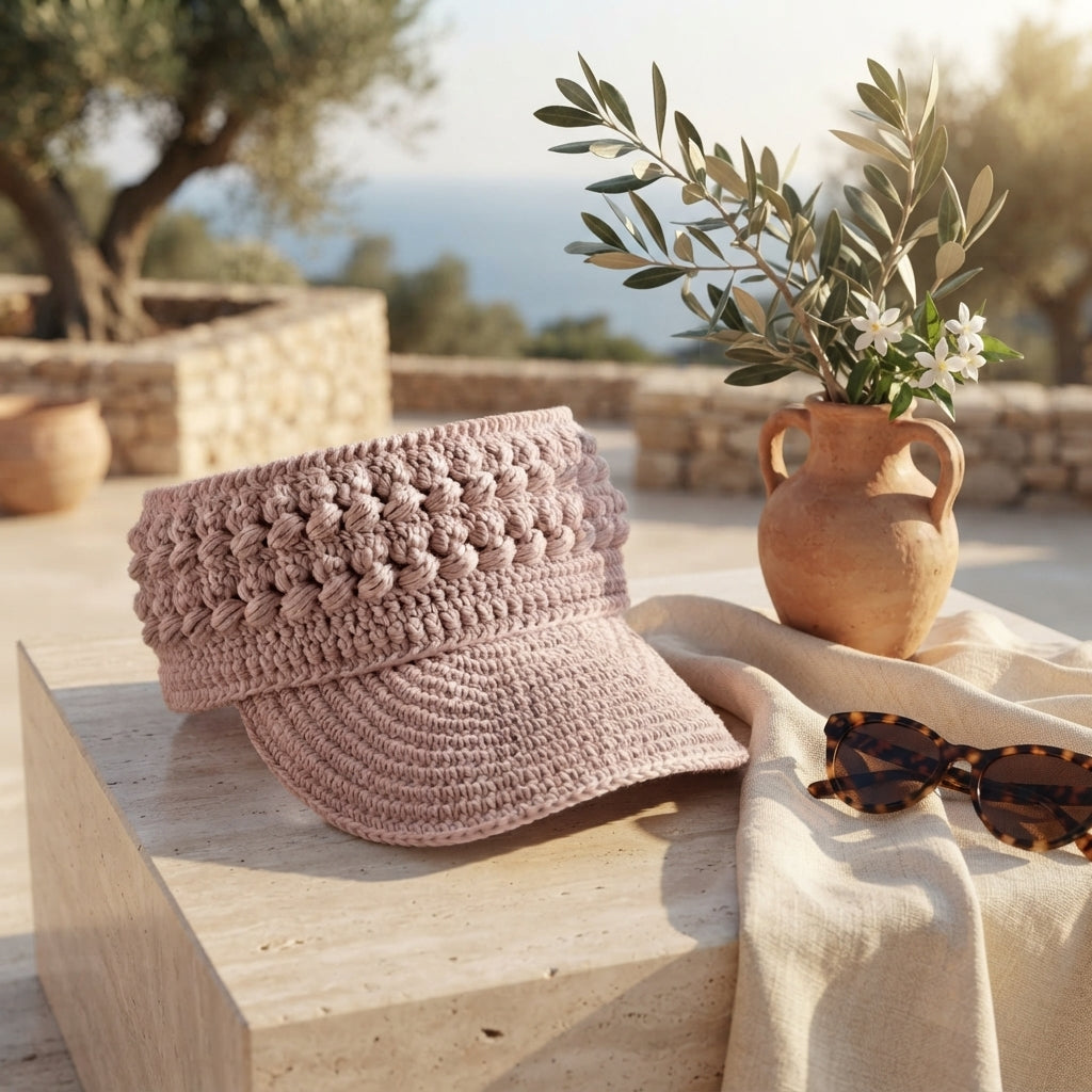 Classic Sun Visor | Crochet Pattern Download — Design 3