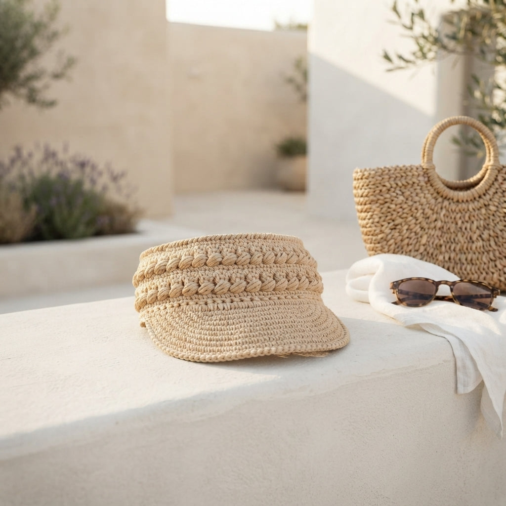 Classic Sun Visor | Crochet Pattern Download — Design 3