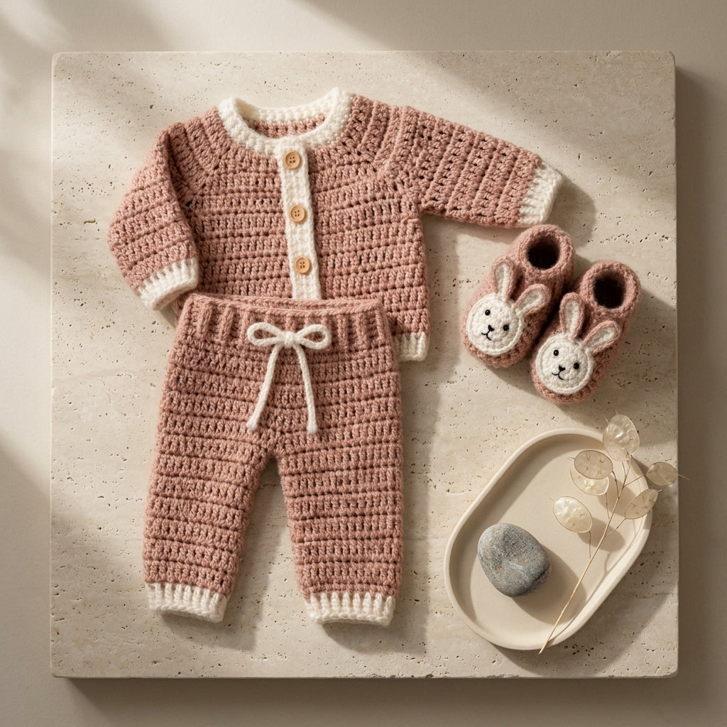Outfit Sweater Pants Baby Sweater | Crochet Pattern PDF