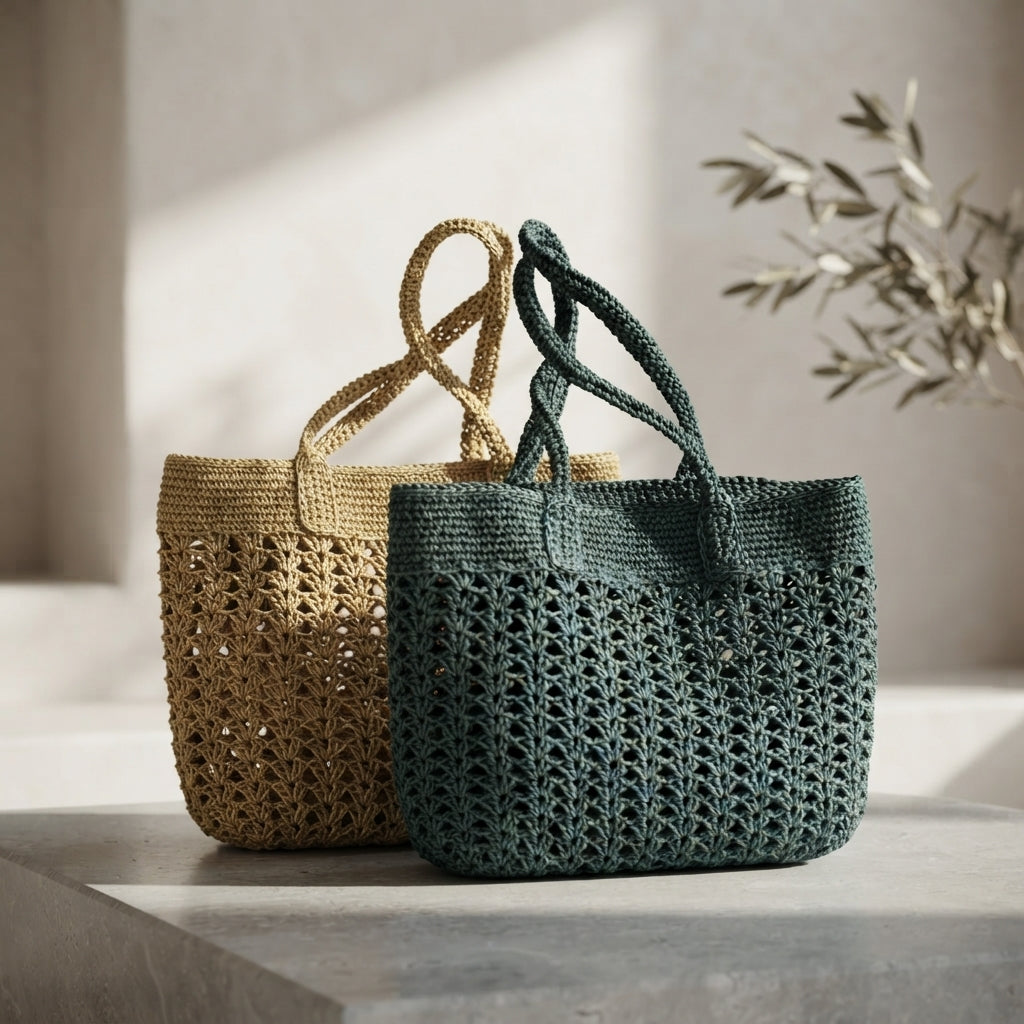 Granny Square Granny Square Tote V6 | Crochet Pattern PDF