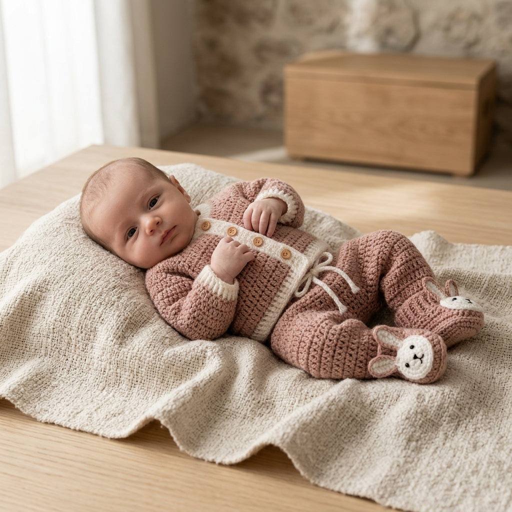Outfit Sweater Pants Baby Sweater | Crochet Pattern PDF