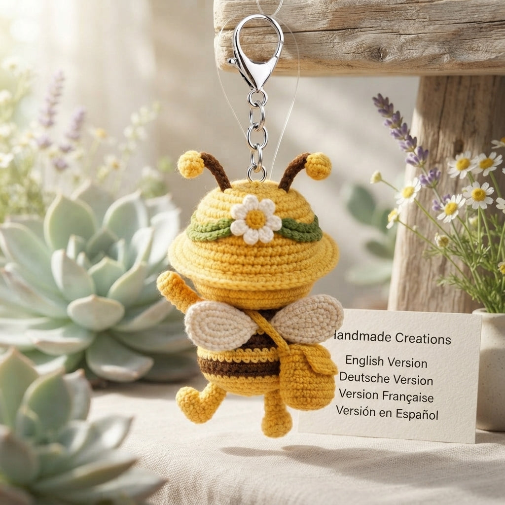 Sweet Mini Bag Charm | Crochet Keychain Pattern — Design 2
