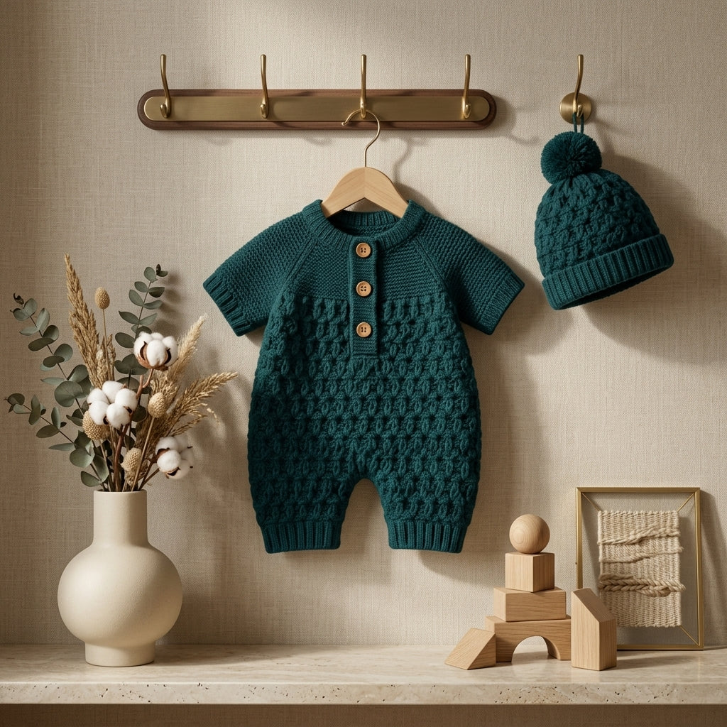 Textured Baby Hat | Crochet Pattern PDF