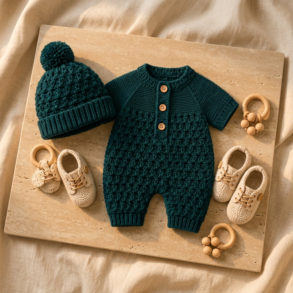 Textured Baby Hat | Crochet Pattern PDF
