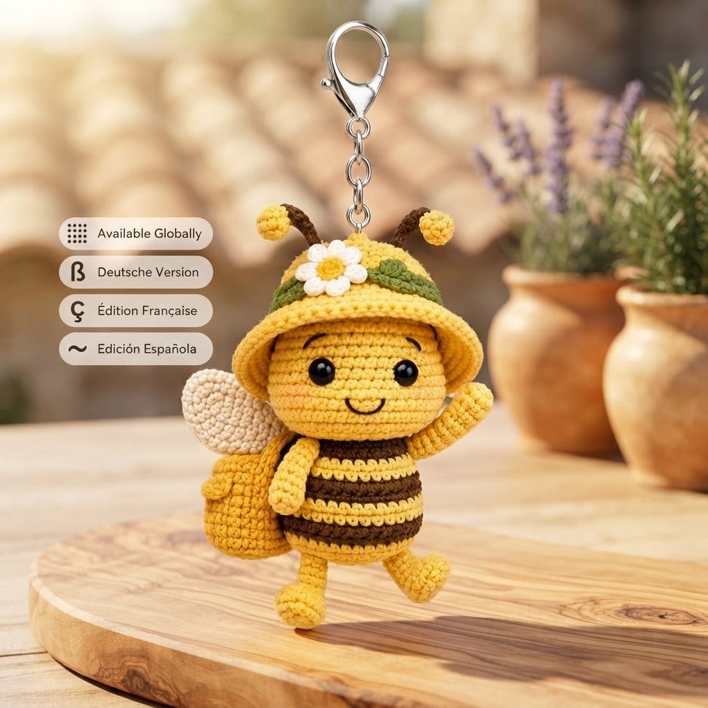 Sweet Mini Bag Charm | Crochet Keychain Pattern — Design 2