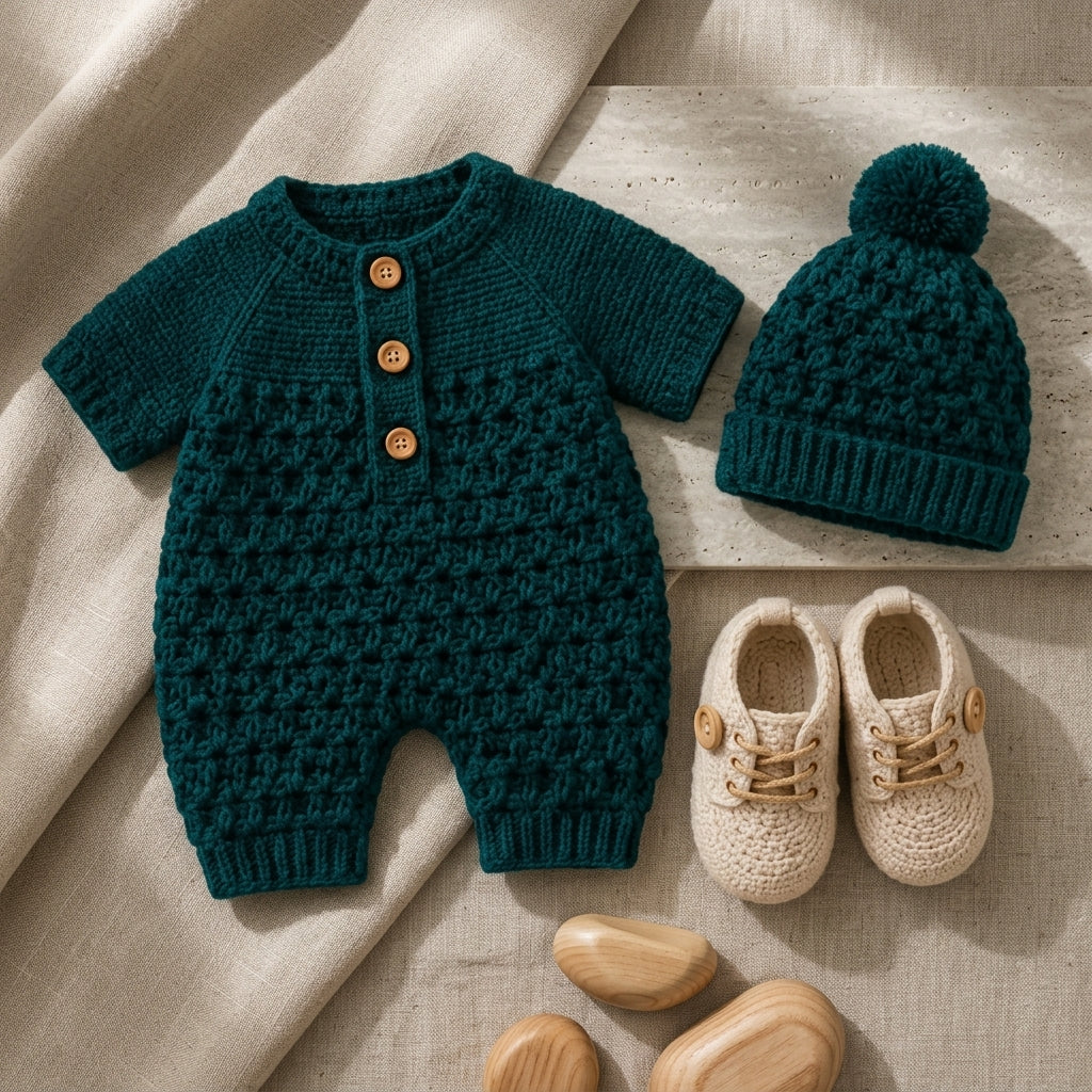 Textured Baby Hat | Crochet Pattern PDF