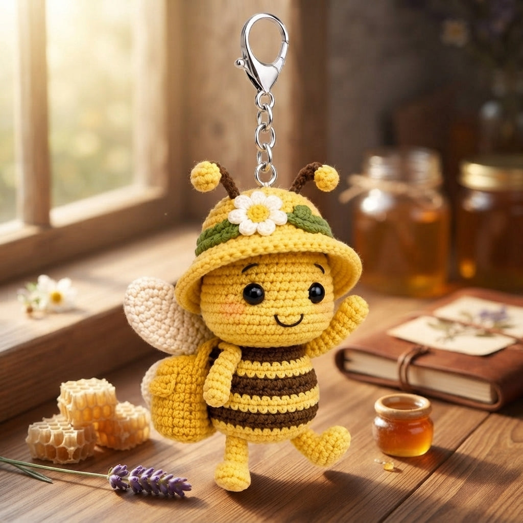 Sweet Mini Bag Charm | Crochet Keychain Pattern — Design 2