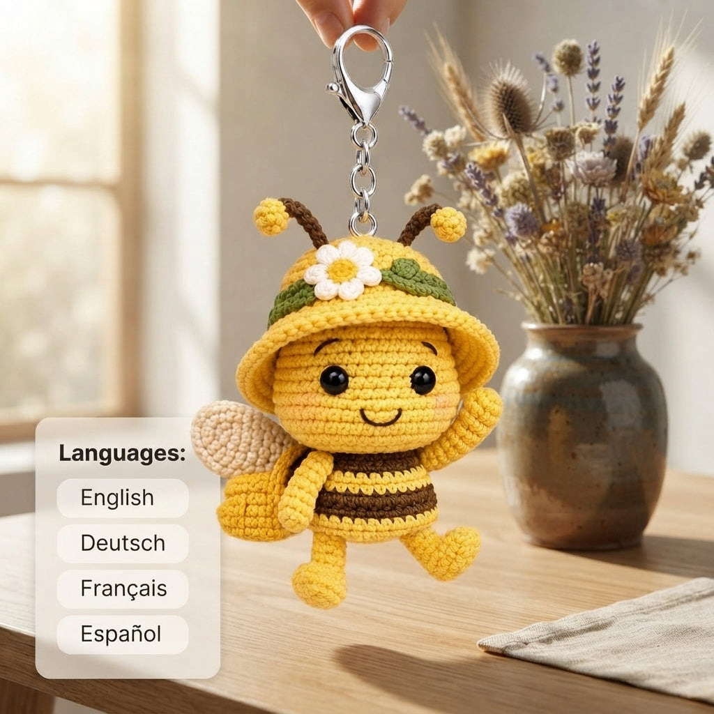 Sweet Mini Bag Charm | Crochet Keychain Pattern — Design 2