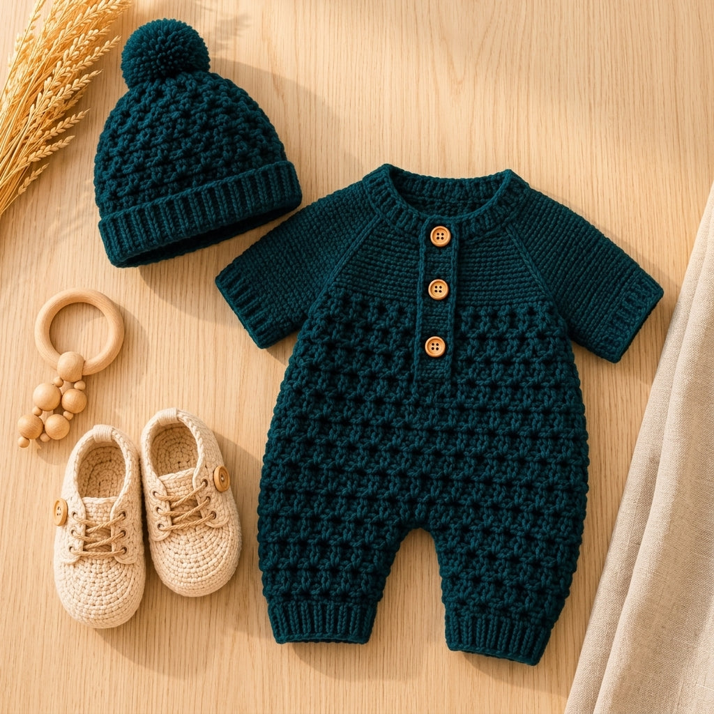 Textured Baby Hat | Crochet Pattern PDF
