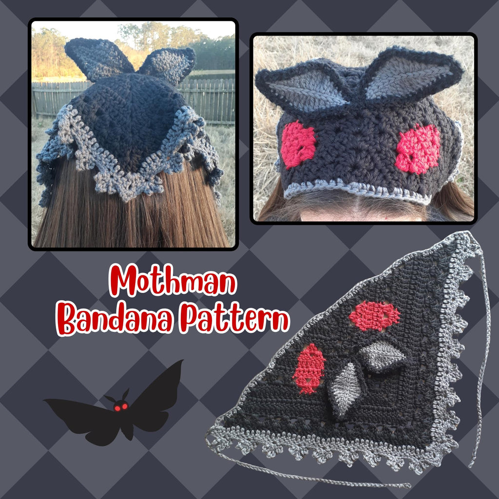 Floral Lace Boho Headwrap | Beginner Crochet Pattern PDF