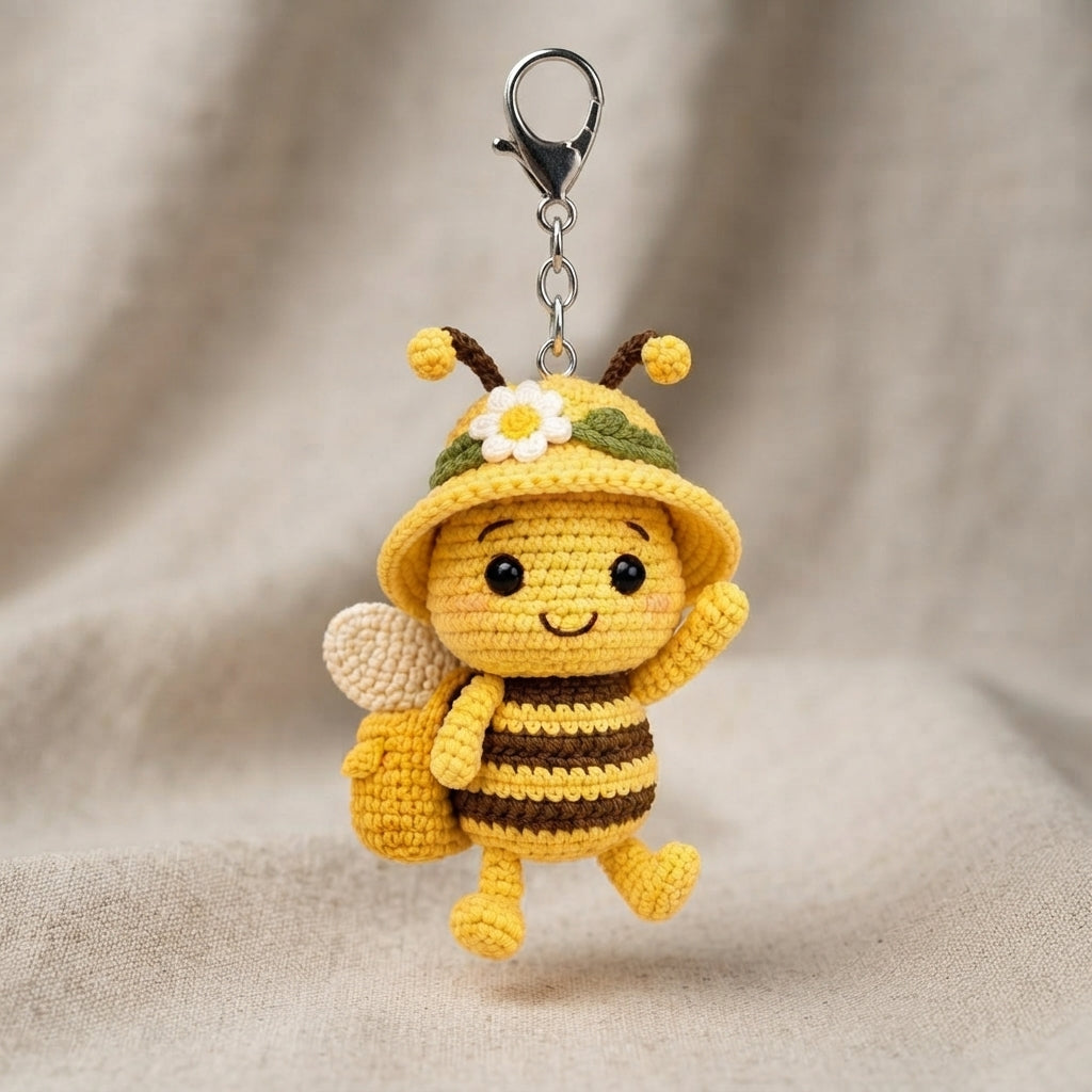 Sweet Mini Bag Charm | Crochet Keychain Pattern — Design 2