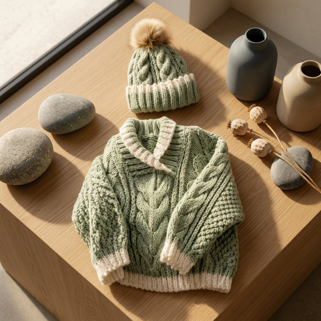 Sweater Hat Cardigan Baby Cardigan | Crochet Pattern PDF
