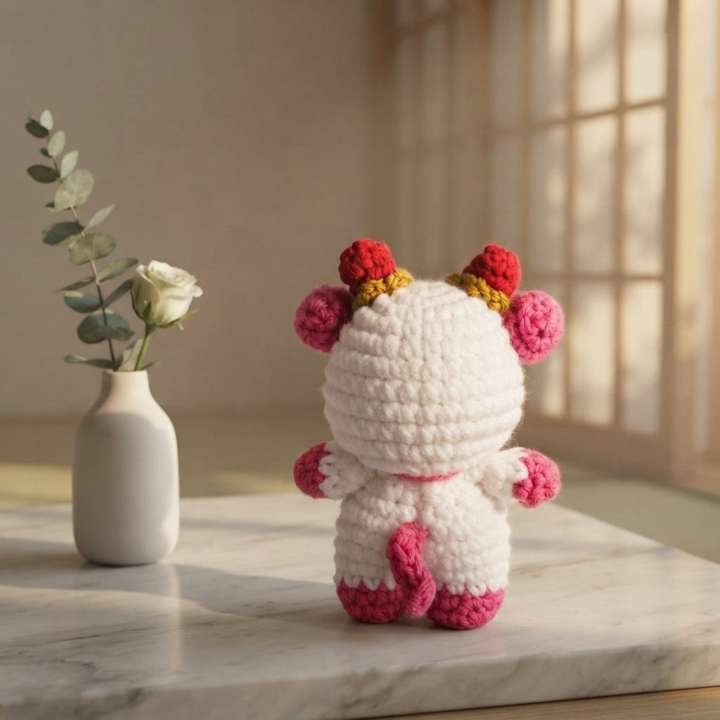 Tiny Strawberry Charm | Crochet Pattern Download