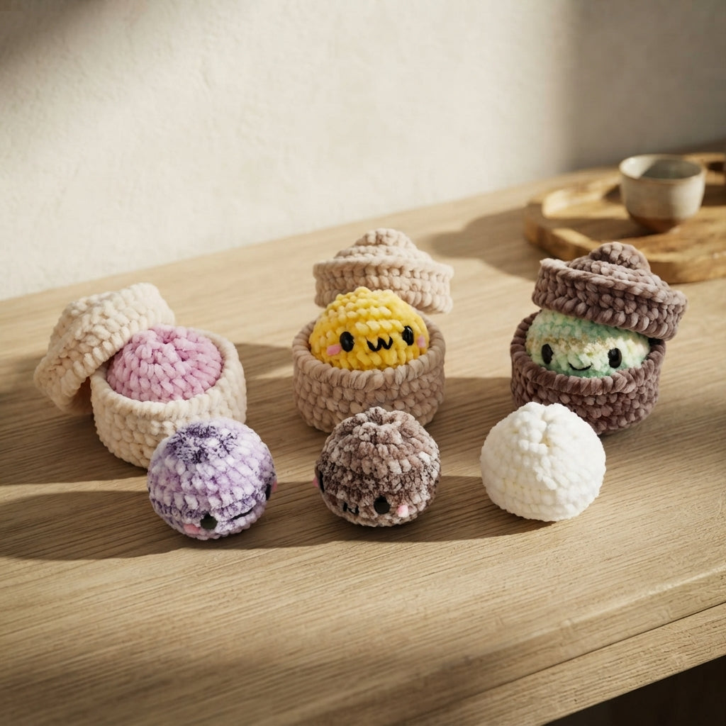 Lovely Keychain Charm Accessory | Crochet PDF Pattern