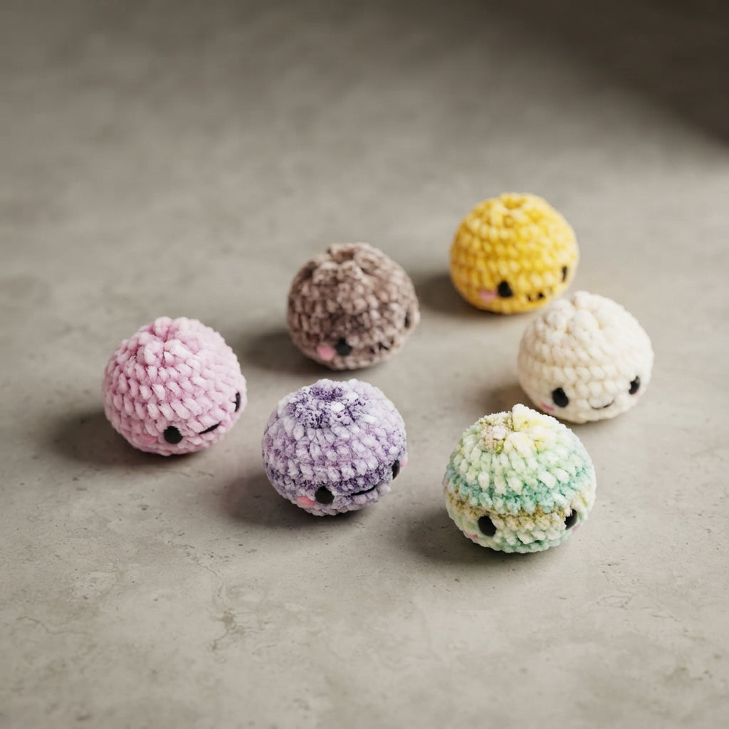 Lovely Keychain Charm Accessory | Crochet PDF Pattern